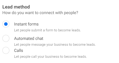 Lead Generation Ads (Old)