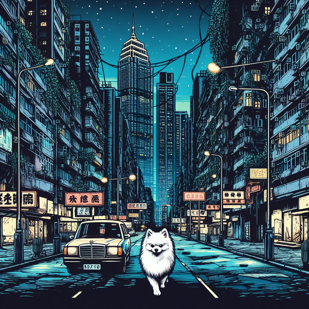 AI Image by Microsoft Designer - Pop Art Dog