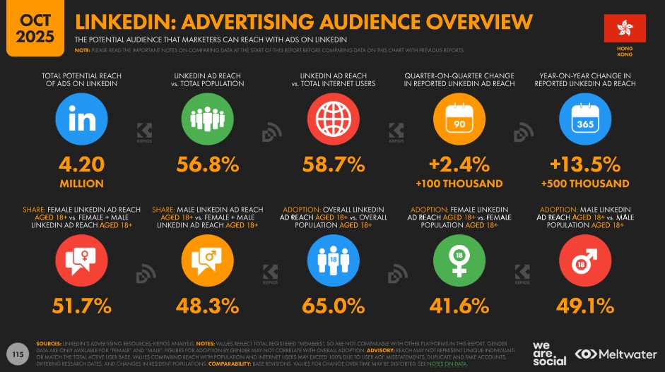 LinkedIn Advertising Audience